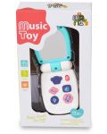 Бебешка играчка Moni - Телефон с капаче K999-95B, Green - 4t