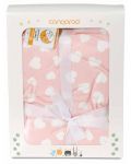 Бебешко одеяло Cangaroo - Shaggy, 75 х 105 cm, розово - 2t