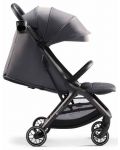 Бебешка лятна количка KinderKraft - Nubi 2, Cloudy grey - 3t