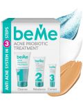 beMe Комплект - Почистващ гел, хидратиращ крем и коректор, 150 + 50 + 15 ml - 2t