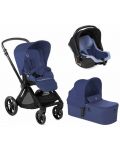 Бебешка количка 3 в 1 Jane - Muum, Micro, Koos, lazuli blue - 1t