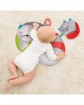 Бебешка възглавница Clementoni Baby - Kitty Cat, със залъгалка, асортимент - 5t