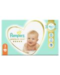 Бебешки пелени Pampers - Premium Care 3, 120 броя  - 2t