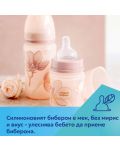 Бебешко антиколик шише Canpol babies - Easy Start, Gold, 120 ml, розово - 6t
