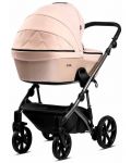 Бебешка количка 2 в 1 Tutis - Viva 4 Lux, Rose Quartz - 4t