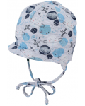Бебешка шапка от трико с UV 50+ защита Sterntaler - 43 cm, 5-6 месеца - 1t