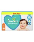 Бебешки пелени Pampers - Active Baby 3, 70 броя  - 9t