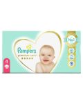 Бебешки пелени Pampers - Premium Care 4, 104 броя  - 2t