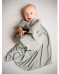 Бебешко одеяло от бамбук Egos Bio Baby - Тип пелена, сиво - 1t