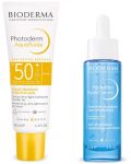 Bioderma Hydrabio & Photoderm Комплект - Серум Hyalu+ и Слънцезащитен крем, SPF50+, 30 + 40 ml - 1t