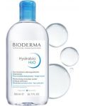 Bioderma Hydrabio Комплект - Мицеларна вода H2O, с помпа, 2 x 500 ml - 4t