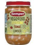 Био ястие Semper Vego & Eko - Фетучини с домат и леща, 190 g - 1t