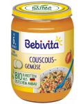 Био ястие Bebivita - Кускус със зеленчуци, 190 g - 1t