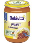 Био ястие Bebivita - Спагети болонезе, 190 g - 1t