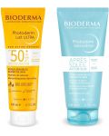 Bioderma Photoderm Комплект - Гел-крем за след слънце и Слънцезащитно мляко, SPF50+, 2 x 200 ml - 1t