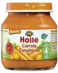 Био зеленчуково пюре Holle - Моркови, 125 g - 1t