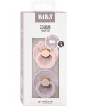 Биберони Bibs - Colour, Blossom-Dusky Lilac, 0-6 месеца, 2 броя - 3t