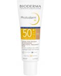 Bioderma Photoderm Слънцезащитен оцветен крем M, златист, SPF 50+, 40 ml - 1t