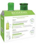 Bioderma Sébium Комплект - Мицеларна вода H2O, с помпа, 2 x 500 ml - 3t