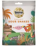 Био желирани бонбони Biona – Змии, с кисел вкус, 75 g - 1t