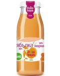 Био сок Frumbaya - Ябълка и морков, 250 ml - 1t