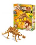 Игрален комплект с динозавър Buki Dinosaurs - Стегозавър - 1t