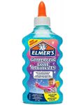 Блестящо лепило Elmer's Glitter Glue - 177 ml, синьо - 1t