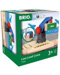 Играчка от дърво Brio World - Кран - 3t