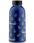 Бутилка за вода Mama Wata - 470 ml, морска - 1t