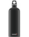 Бутилка за вода Sigg Traveller – черна, 1 L - 1t