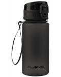 Бутилка за вода Cool Pack Brisk - Rpet Black, 400ml - 1t