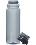 Бутилка за вода Contigo - Free Flow, Charcoal, 1 L - 3t