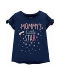 Детска блуза Carter's - Mommy's little star, 18-24 месеца, 92 cm - 1t