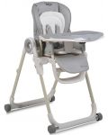 Cangaroo Детски стол за хранене с подложка Delicious Сив - 1t
