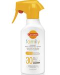 Carroten Family Слънцезащитно мляко-спрей, SPF30, 270 ml - 1t