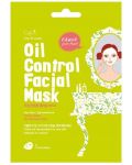Cettua Регулираща омазняването лист маска за лице Oil Control, 1 брой - 1t