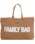 Чанта за принадлежности ChildHome - Family Bag, Suede-Look - 1t