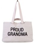 Чанта за принадлежности ChildHome - Proud Grandma, бяла - 1t