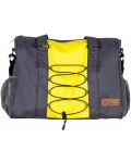 Чанта за количка Phil&Teds - Mountain Buggy, V1, с халки, сиво с жълто - 1t