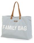 Чанта за принадлежности ChildHome - Family Bag, сива - 3t