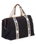 Чанта за принадлежности Childhome - Mommy Bag, черна - 2t