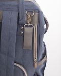 Чанта за бебешки принадлежности 2 в 1 KikkaBoo - Siena, светло синя - 5t
