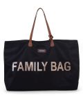Чанта за принадлежности ChildHome - Family Bag, черно-златно - 1t