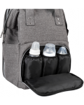 Чанта за количка, раница и детско креватче 3 в 1 Feeme - Сива - 7t