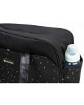 Чанта за бебешки принадлежности KikkaBoo - Chelsea, Confetti Black - 4t
