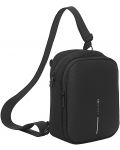 Чанта за през рамо XD Design - Boxy Sling, черна - 3t
