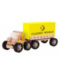 Детски дървен камион - контейнеровоз Classic World - 1t