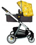 Бебешка количка Cosatto Giggle Quad - Spot The Birdie, с чанта, кошница и адаптери - 4t