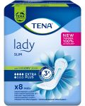 Дамски урологични превръзки Tena Lady Slim - Extra Plus, 8 броя - 1t
