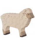 Дървена фигурка Holztiger - Изправена овца - 1t